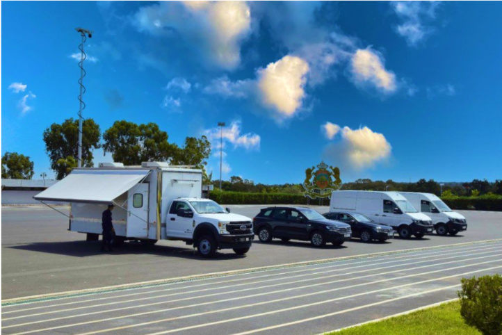 L'Institut Royal de Police : cérémonie de remise d'une subvention américaine L'Institut Royal de Police : cérémonie de remise d'une subvention américaine