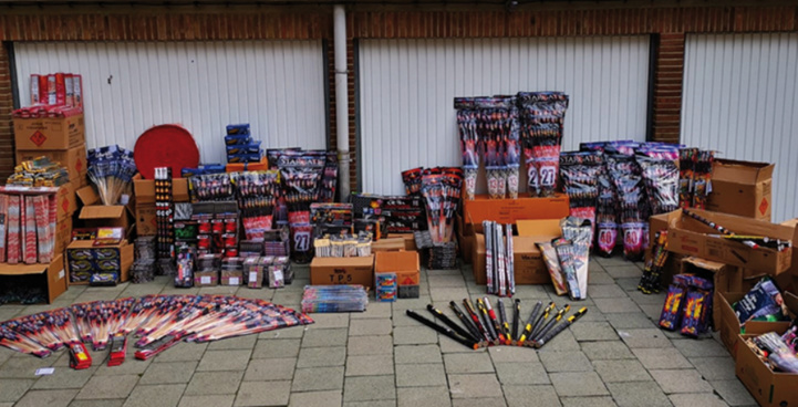 Port de Casablanca : Saisie de 6200 Kg de pétards et feux d'artifice Port de Casablanca : Saisie de 6200 Kg de pétards et feux d'artifice