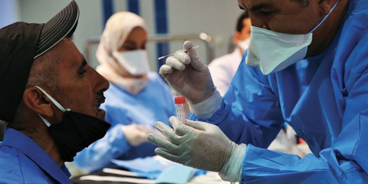Compteur coronavirus : 1.953 nouveaux cas positifs, la région de Rabat en tête de liste 