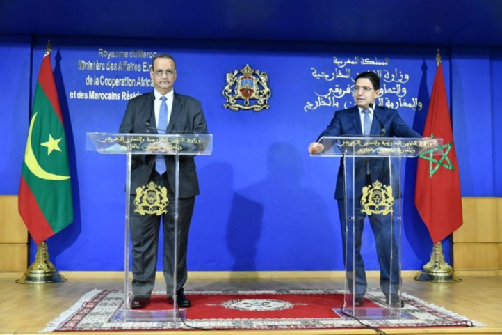 Entretien téléphonique entre Bourita et son homologue mauritanien