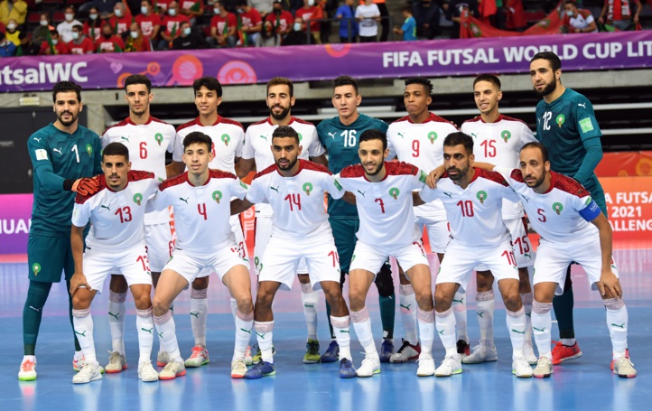 Futsal: Le Maroc 14ème mondial