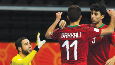Les Lions de l’Atlas à la Coupe du monde de Futsal enflamment la Toile Les Lions de l’Atlas à la Coupe du monde de Futsal enflamment la Toile
