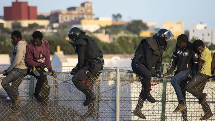 Plus de 400 migrants subsahariens ont tenté  d’entrer à Melilia