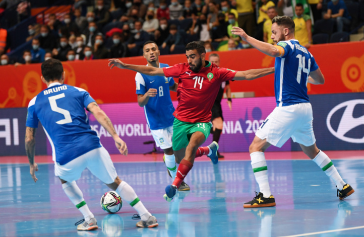 Coupe du monde de futsal (Lituanie 2021): "Le Maroc a bousculé l'équipe la plus titrée de la compétition", selon la FIFA Coupe du monde de futsal (Lituanie 2021): "Le Maroc a bousculé l'équipe la plus titrée de la compétition", selon la FIFA