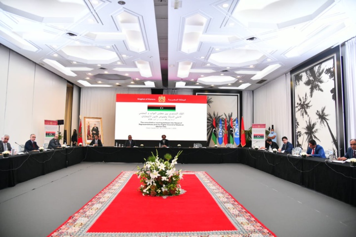 Rabat: Lancement de la réunion consultative libyenne entre la Chambre des représentants et le Haut Conseil d'Etat sur la loi électorale