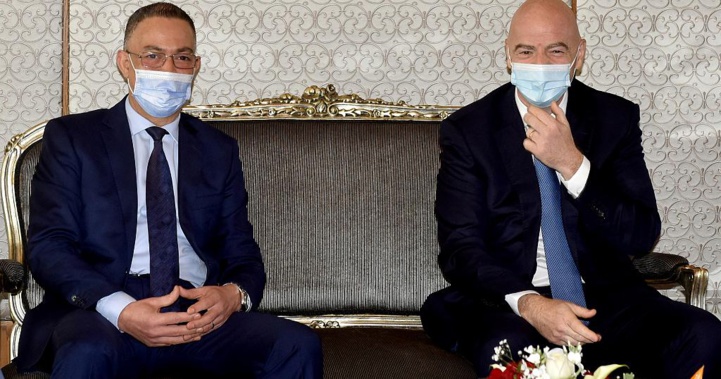 Le Président de la FIFA félicite Fouzi Lekjaâ pour sa nomination au gouvernement Le Président de la FIFA félicite Fouzi Lekjaâ pour sa nomination au gouvernement