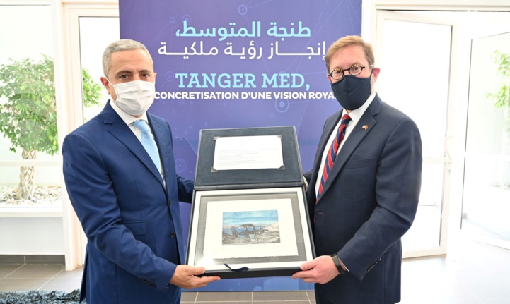 David Greene loue le potentiel du port Tanger Med et le qualifie de "porte d’entrée de l’Afrique" David Greene loue le potentiel du port Tanger Med et le qualifie de "porte d’entrée de l’Afrique"