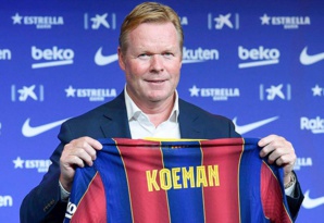 Le FC Barcelone limoge son entraîneur Ronald Koeman