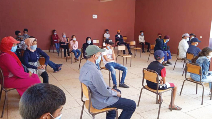 Sidi Kacem : La campagne de vaccination des jeunes scolarisés bat son plein