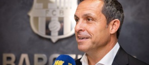 La prise de fonction de Sergi Barjuan pour succéder à Koamen La prise de fonction de Sergi Barjuan pour succéder à Koamen