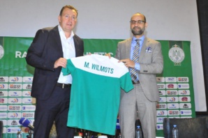 Football /Raja : Présentation officielle du nouveau coach, Marc Wilmots Football /Raja : Présentation officielle du nouveau coach, Marc Wilmots
