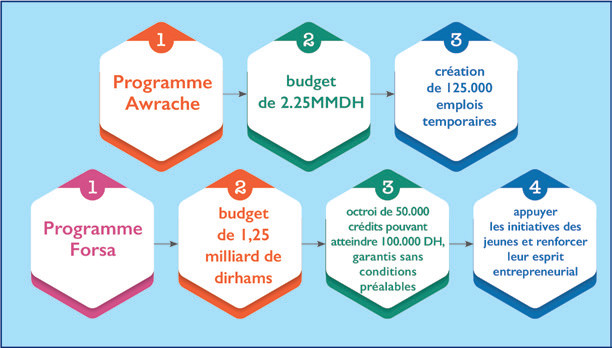 Emploi des jeunes : «Awrach» et «Forsa», plan de sauvetage du nouveau gouvernement