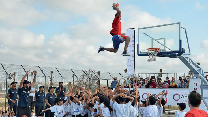 Junior NBA & AFD Basketball Experience au Maroc : Pour la promotion du développement de la jeunesse 