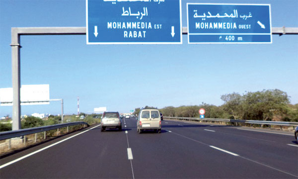 Mohammedia : Construction d'un passage inférieur sous l'autoroute Rabat-Casablanca