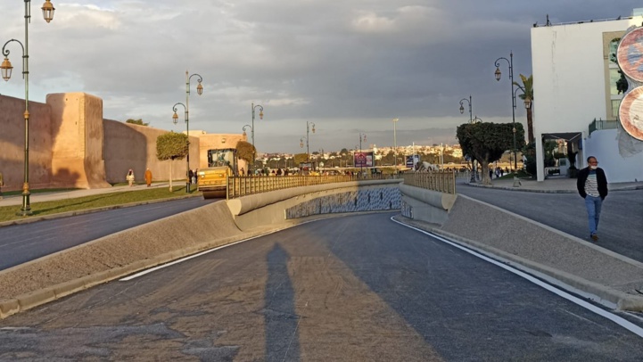 Rabat : La trémie de Sidi Makhlouf ouverte à la circulation Rabat : La trémie de Sidi Makhlouf ouverte à la circulation