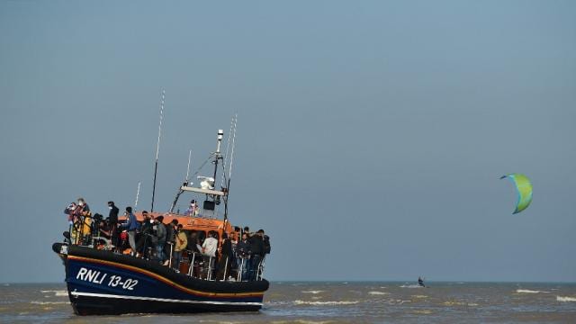 Migration : Plus de 240 migrants secourus au large de la Manche Migration : Plus de 240 migrants secourus au large de la Manche