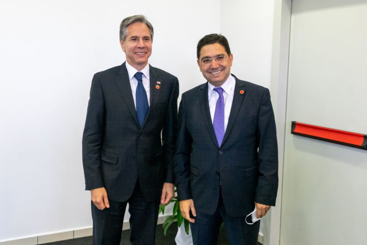 Nasser Bourita reçu par Antony Blinken à Washington