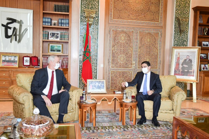 À son tour, Nasser Bourita reçoit Benjamin Gantz (vidéo) À son tour, Nasser Bourita reçoit Benjamin Gantz (vidéo)