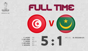 Coupe Arabe des Nations : La Tunisie en balade face à la Mauritanie Coupe Arabe des Nations : La Tunisie en balade face à la Mauritanie