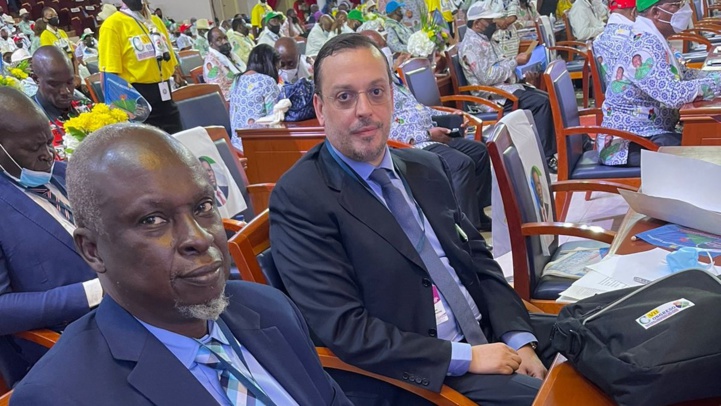 Présence remarquée d'Ibrahim Ould Errachid au septième congrès du PDGE Présence remarquée d'Ibrahim Ould Errachid au septième congrès du PDGE