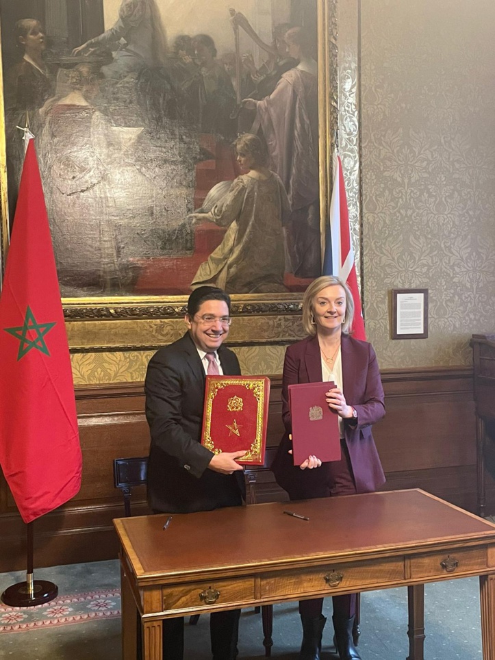 Bourita s'entretient avec son homologue britannique