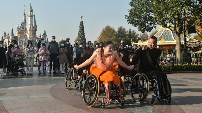 Chine : Le coup de ballet des handicapés