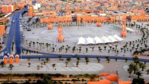 La ville de Laâyoune où se trouve la nouvelle salle couverte qui abritera la CAN