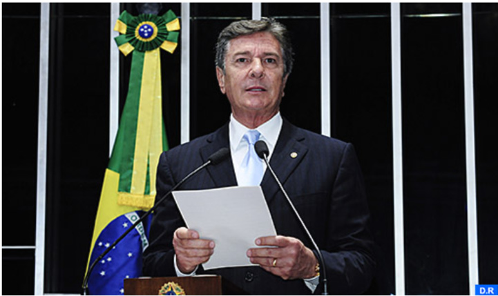 Le Souverain décerne le Grand cordon du wissam alaouite à l’ex-président brésilien Fernando Collor