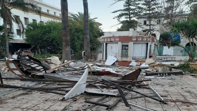 Les autorités locales procèdent à la démolition du café 7-ème art de Rabat