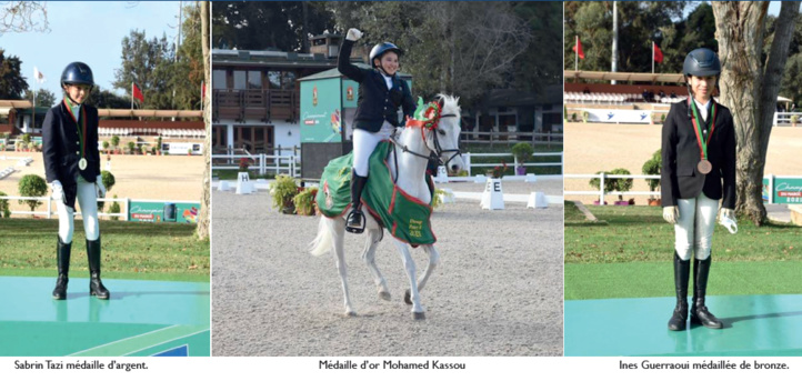 Equitation / Championnat du Maroc de dressage : Distinction de jeunes cavaliers et cavalières Equitation / Championnat du Maroc de dressage : Distinction de jeunes cavaliers et cavalières