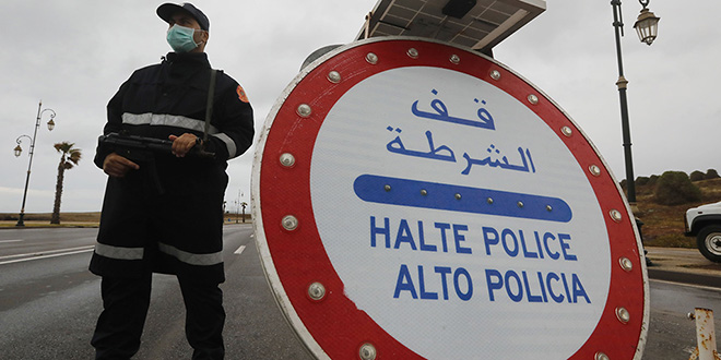 Rabat : Renforcement des contrôles de police à l'approche du nouvel an Rabat : Renforcement des contrôles de police à l'approche du nouvel an