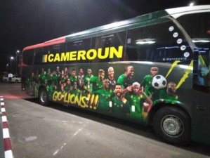 CAN : Samuel Eto’o offre un nouveau bus à ses Lions Indomptables