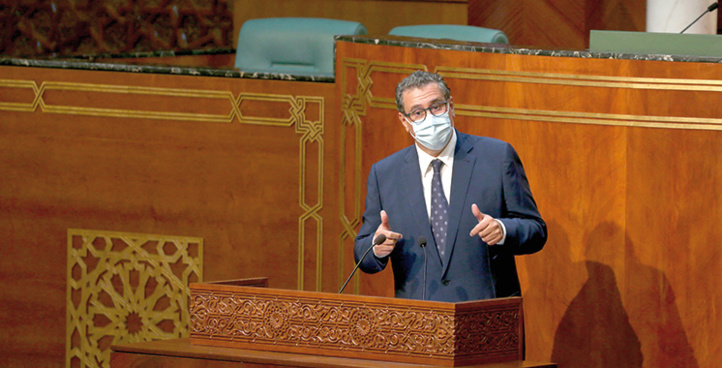 Le Chef du Gouvernement, Aziz Akhannouch. Le Chef du Gouvernement, Aziz Akhannouch.