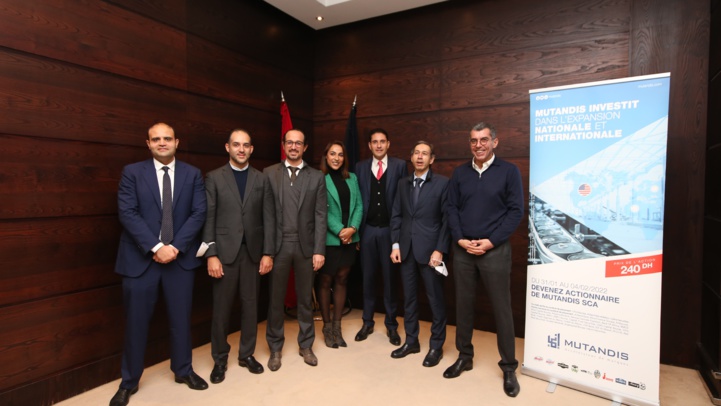 Pour financer sa croissance, Mutandis augmente son capital à la bourse de Casablanca Pour financer sa croissance, Mutandis augmente son capital à la bourse de Casablanca