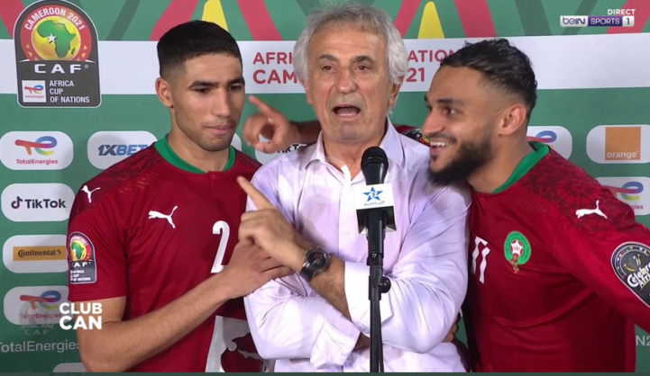 Scène mémorable entre Hakimi, Boufal et Halilhodzic (vidéo) Scène mémorable entre Hakimi, Boufal et Halilhodzic (vidéo)
