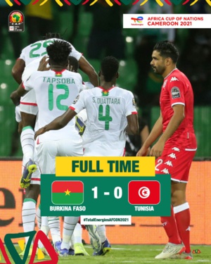 CAN 2021 /  Burkina Faso- Tunisie (1- 0) : Les Etalons Burkinabè  bourreaux des Tunisiens en quart pour la 3ème fois! CAN 2021 /  Burkina Faso- Tunisie (1- 0) : Les Etalons Burkinabè  bourreaux des Tunisiens en quart pour la 3ème fois!