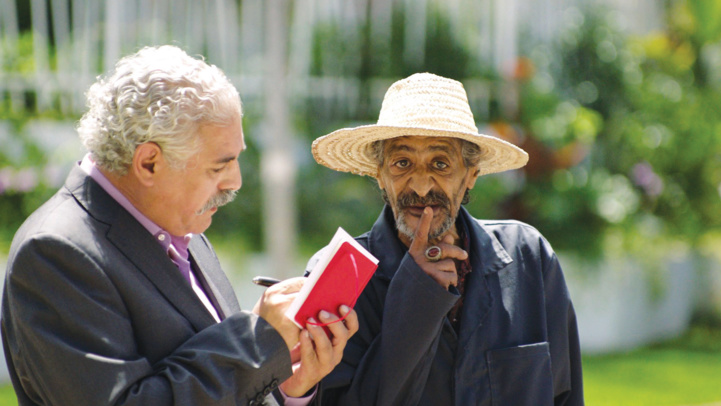 Noureddine Bikr et Mohamed Choubi en 2019 dans le téléfilm «Coeur généreux» de Abdelhai Laraki.