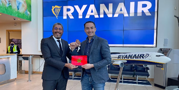 Réouverture des frontières : L'ONMT sécurise les vols Ryanair Réouverture des frontières : L'ONMT sécurise les vols Ryanair