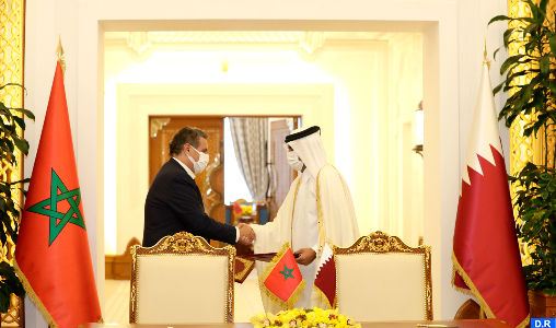 Haute Commission mixte maroco-qatarie : Signature de six accords et mémorandums d'entente Haute Commission mixte maroco-qatarie : Signature de six accords et mémorandums d'entente