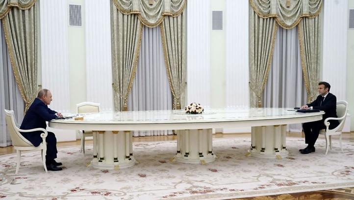 Crise ukrainienne : Poutine remercie Macron pour ses efforts Crise ukrainienne : Poutine remercie Macron pour ses efforts