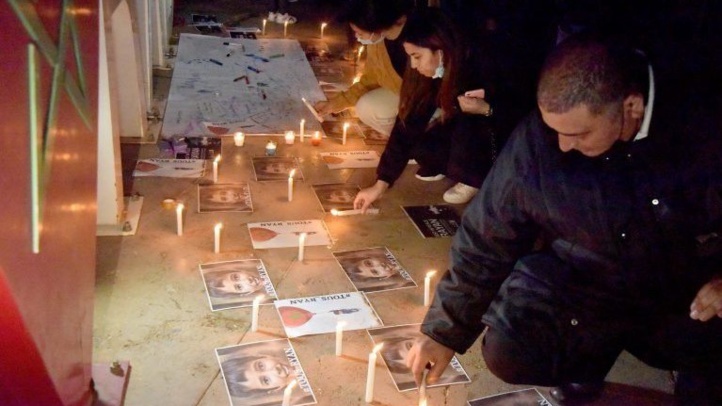 Rabat : Bougies allumées à la mémoire de Rayan Rabat : Bougies allumées à la mémoire de Rayan