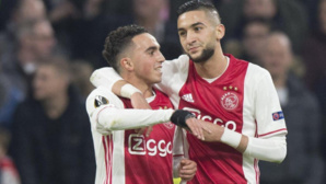 Nouri en compagnie de Ziyech. Nouri en compagnie de Ziyech.