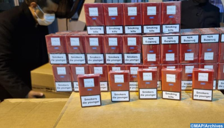 Port Tanger Med: saisie de plus de 4,6 millions de cigarettes de contrebande Port Tanger Med: saisie de plus de 4,6 millions de cigarettes de contrebande