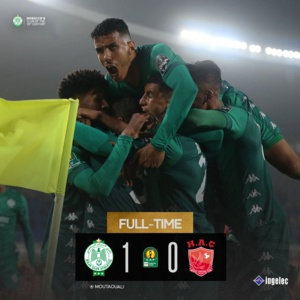 Ligue des Champions : Fakhr et Metoualli ont porté le Raja vers la victoire face au Horoya (1-0)