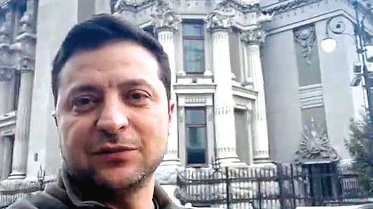 Le président ukrainien pour des négociations mais pas en Biélorussie Le président ukrainien pour des négociations mais pas en Biélorussie