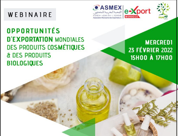 ASMEX/FAMbio: discussion autour des opportunités d'exportation des produits cosmétiques Bio