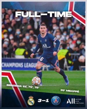 Ligue des Champions : Benzema fait exploser le PSG et son projet qatarien (3-1/ 3-2)! Ligue des Champions : Benzema fait exploser le PSG et son projet qatarien (3-1/ 3-2)!