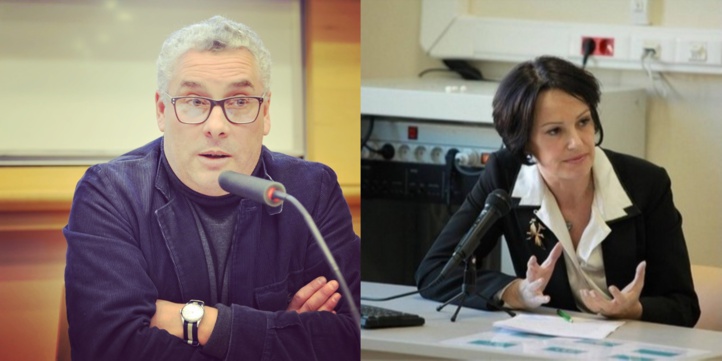 Emmanuel Dupuy et Karine Bechet Golovko. Emmanuel Dupuy et Karine Bechet Golovko.