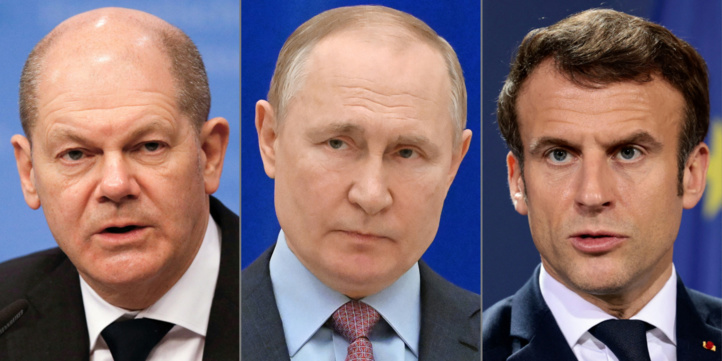 Ukraine: nouvel entretien téléphonique entre Scholz, Macron et Poutine (Elysée)