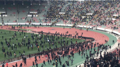 Hooliganisme : Inadmissible et indescriptible chaos à Rabat Hooliganisme : Inadmissible et indescriptible chaos à Rabat